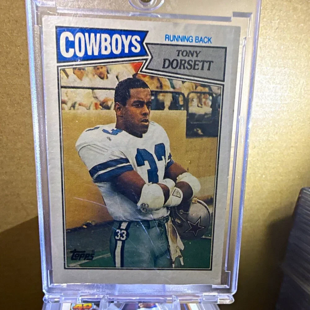 1987 Topps Tony Dorsett Dallas Cowboys